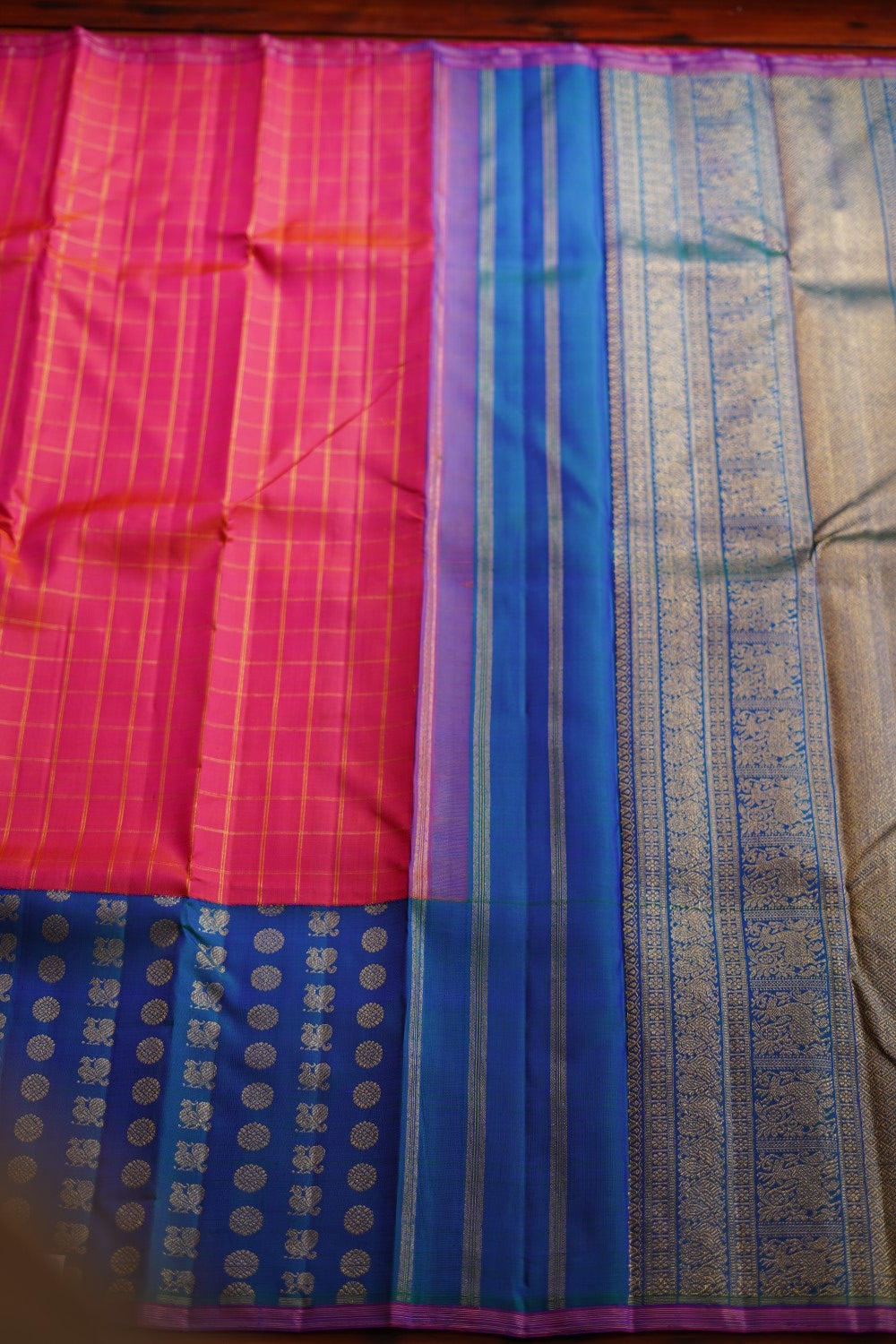 Pure Kanchi Silk Saree PC12101