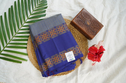 Kanchi handloom Cotton Saree PC15770