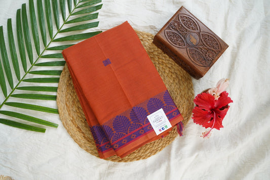 Kanchi handloom Cotton Saree PC15744