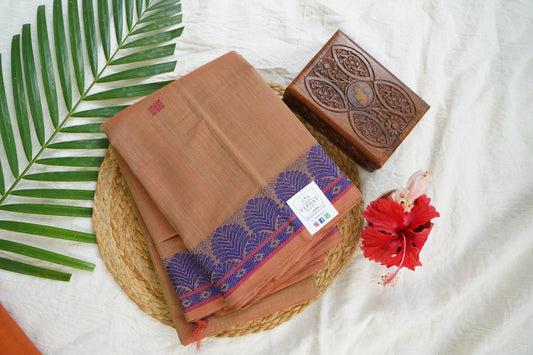 Kanchi handloom Cotton Saree PC15779