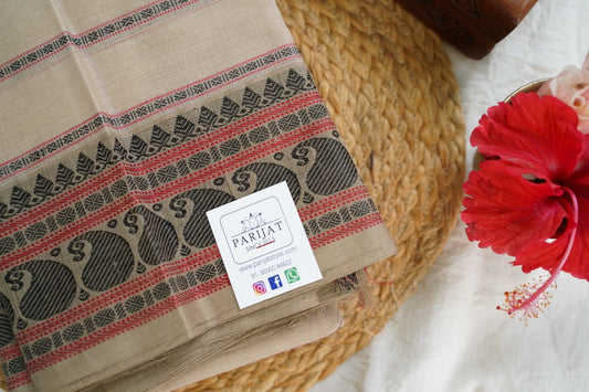 Kanchi handloom Cotton Saree PC15774