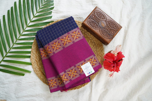 Kanchi handloom Cotton Saree PC15772