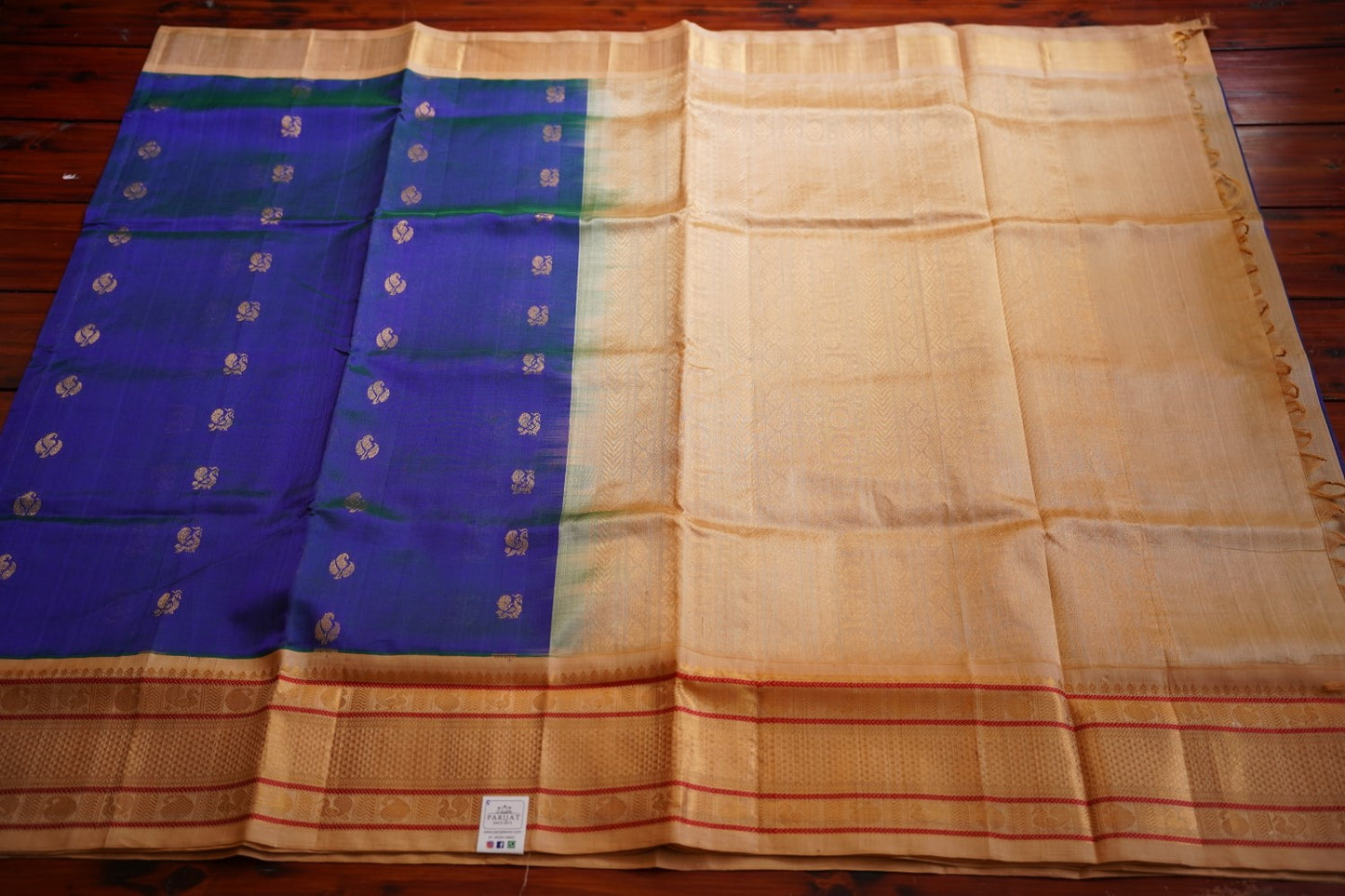 Kanchi Handloom Silk Cotton Saree PC12195