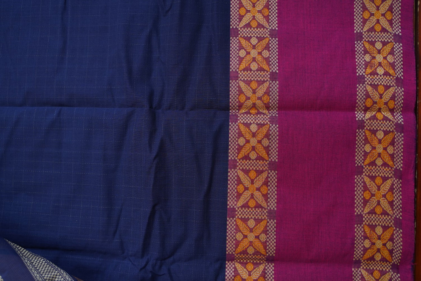Kanchi handloom Cotton Saree PC15772
