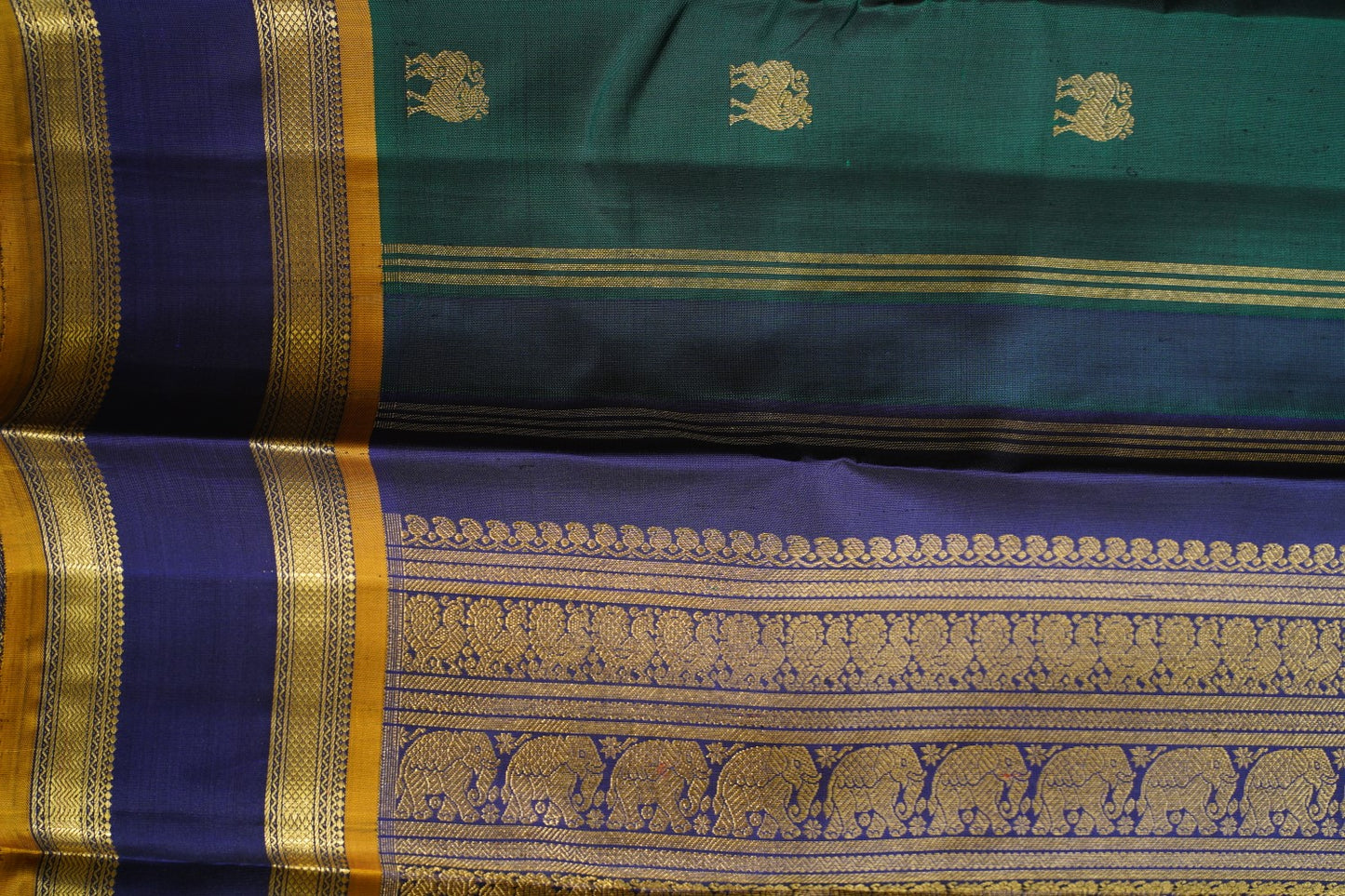 Pure Kanchi Silk Saree PC13983