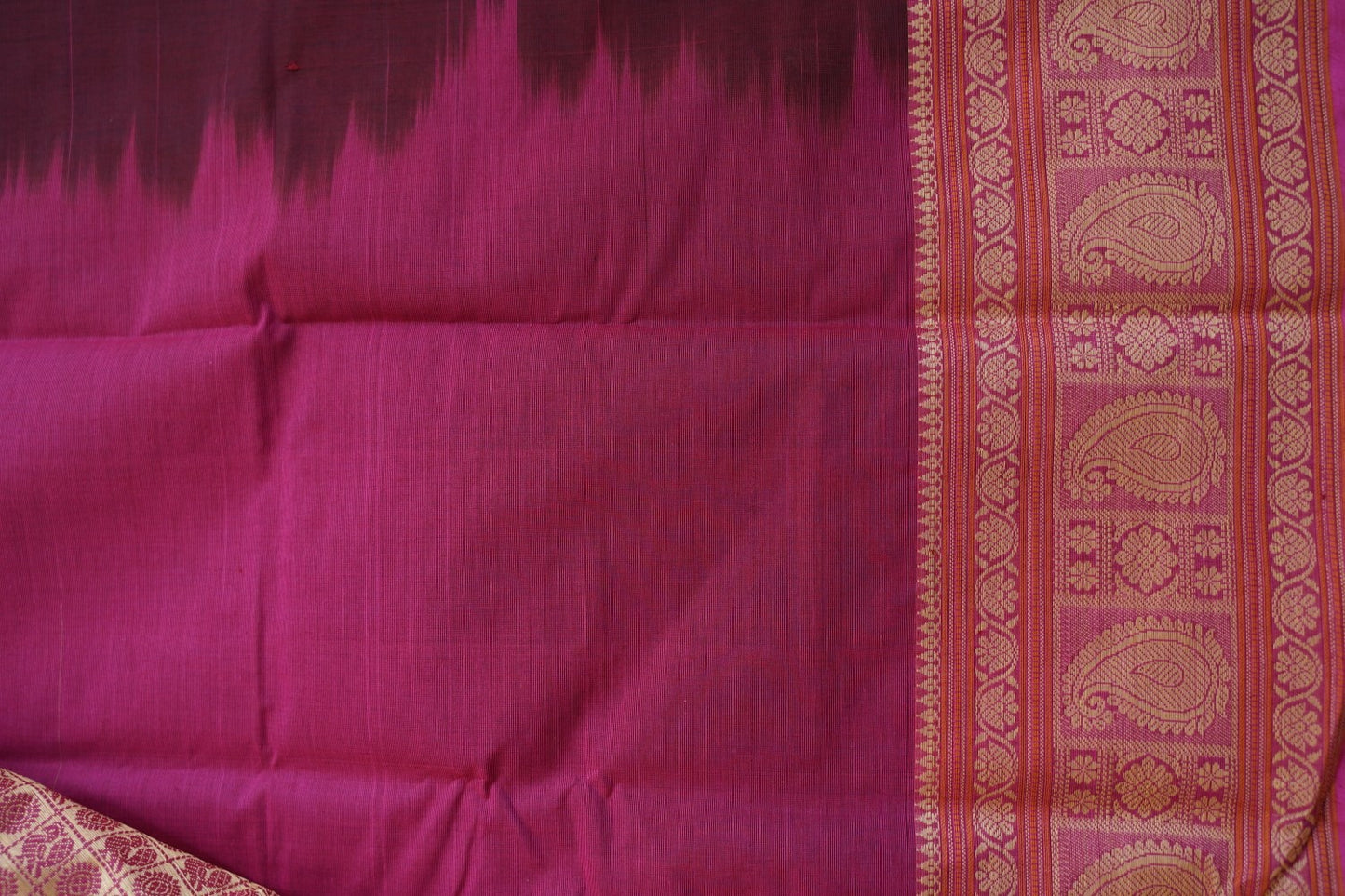 Kanchi handloom Cotton Saree PC15773