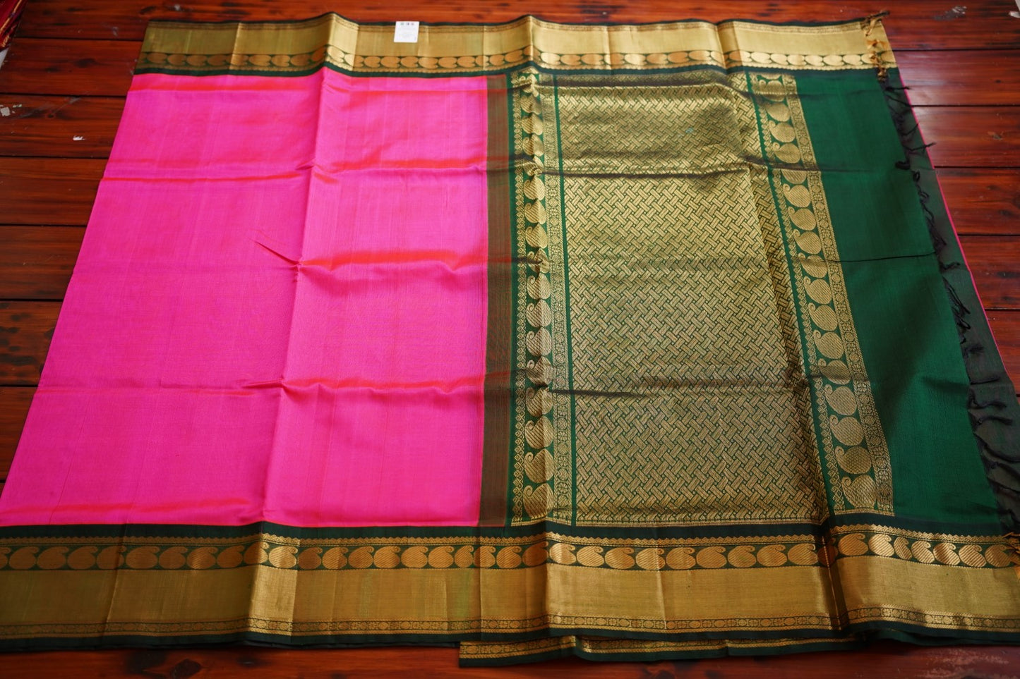 Kanchi Handloom Silk Cotton Saree PC12156