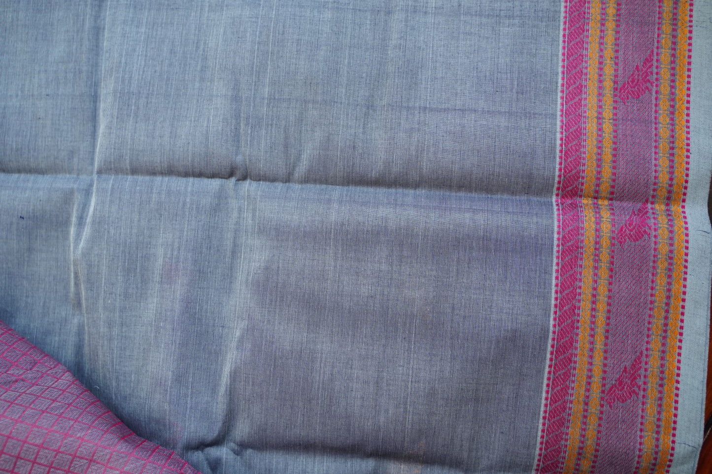 Kanchi handloom Cotton Saree PC15756