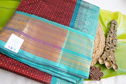 Kanchi Handloom Silk Cotton Saree PC17801
