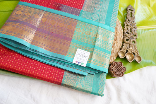 Kanchi Handloom Silk Cotton Saree PC17790