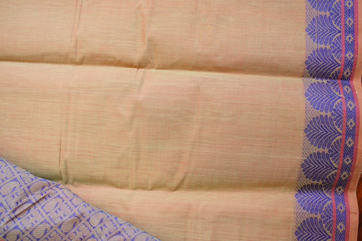 Kanchi handloom Cotton Saree PC15779