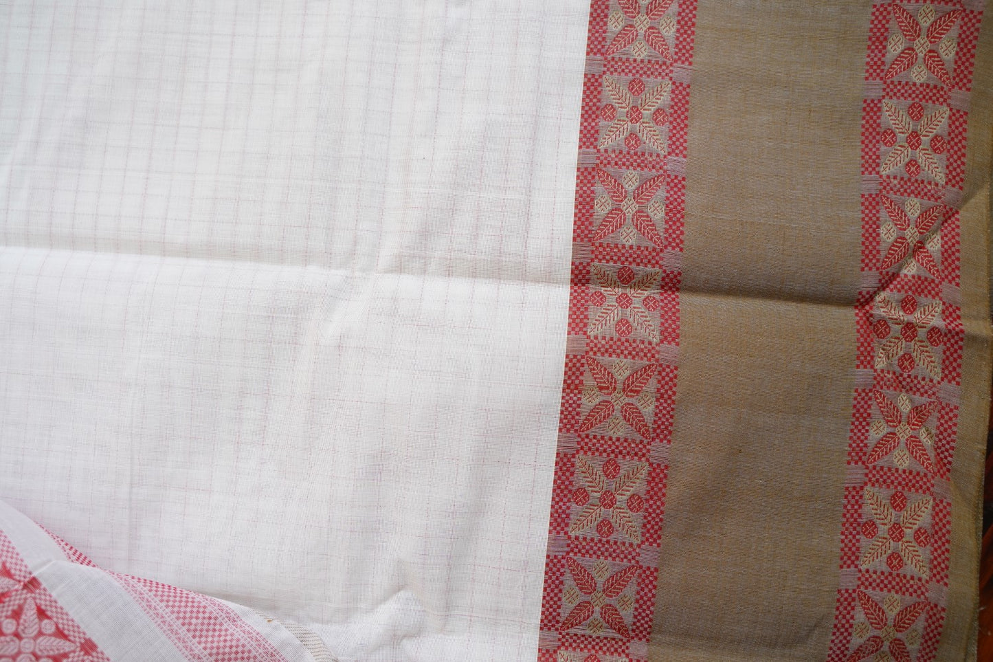 Kanchi handloom Cotton Saree PC15777
