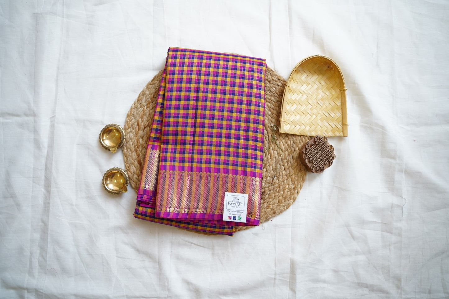 Pure Kanchi Silk Saree PC14139