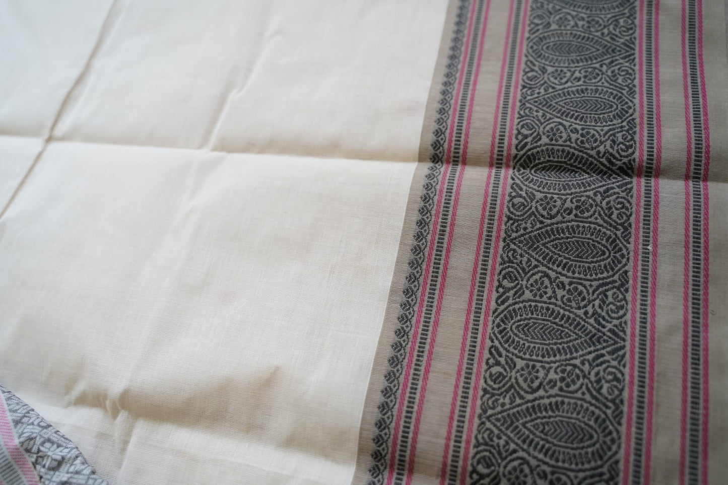 Kanchi handloom Cotton Saree PC15768