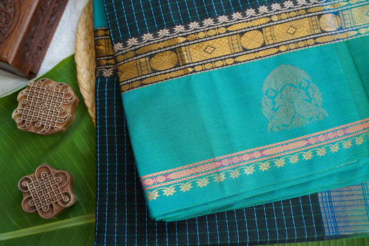 Kanchi Handloom Silk Cotton Saree PC17006