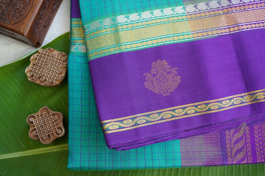 Kanchi Handloom Silk Cotton Saree PC16998