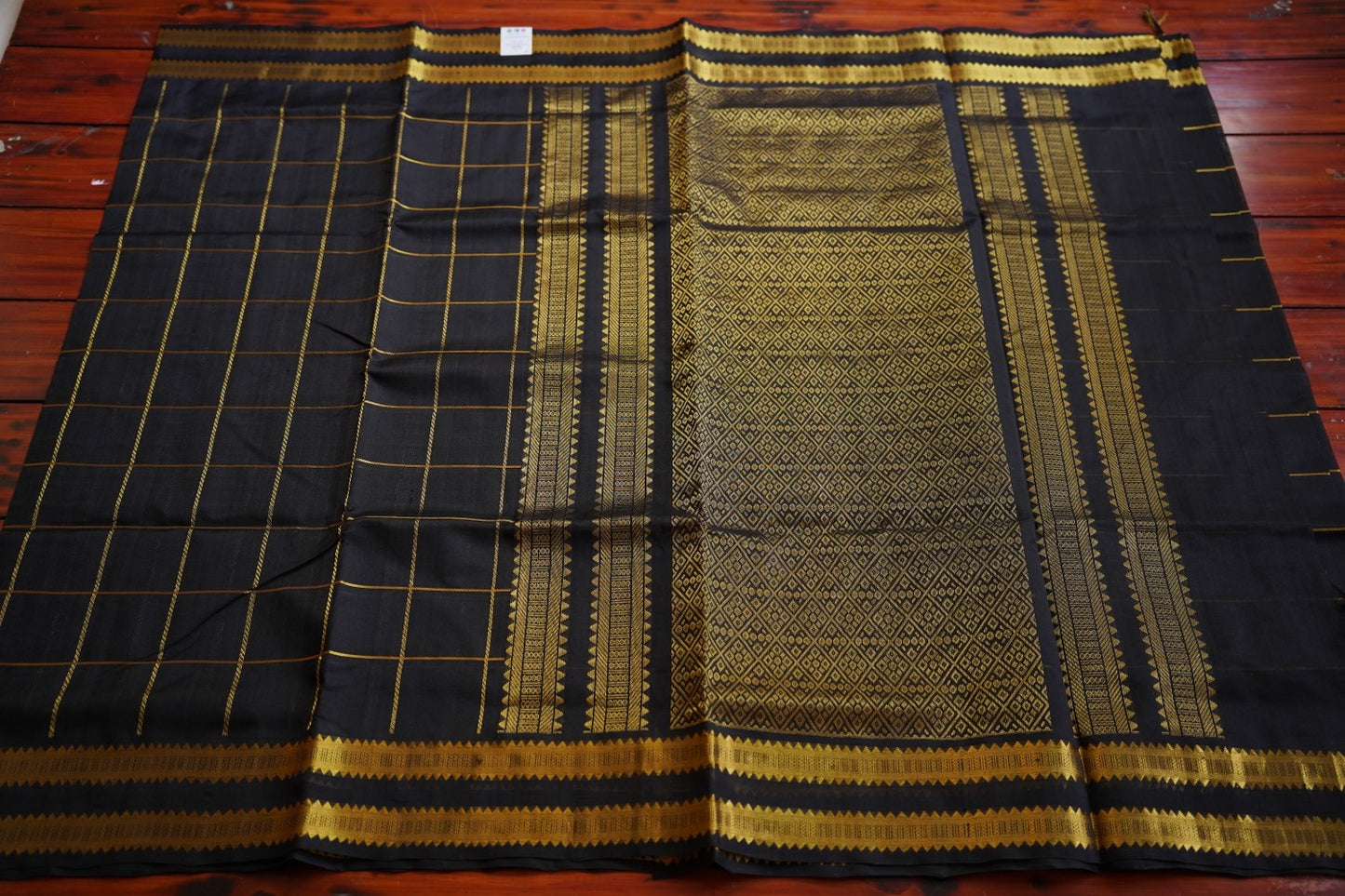 Kanchi Handloom Silk Cotton Saree PC12275