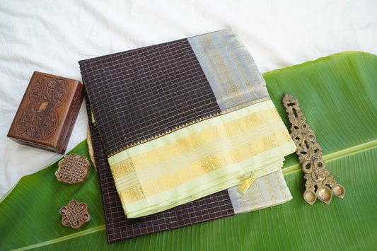 Kanchi Handloom Silk Cotton Saree PC17003