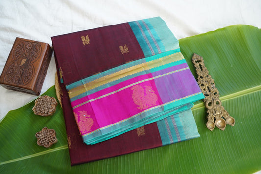 Kanchi Handloom Silk Cotton Saree PC16997