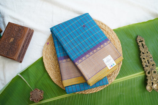 Chettinad handloom Cotton Saree PC4060