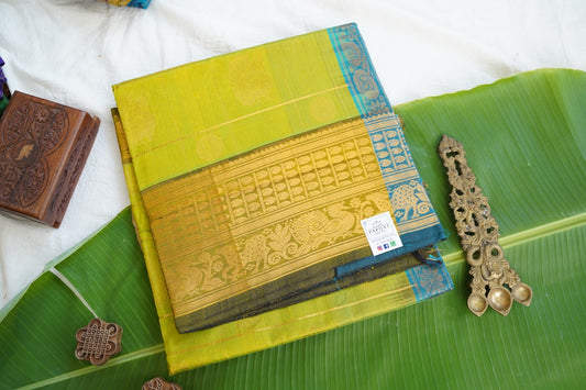 Kanchi Handloom Silk Cotton Saree PC12270