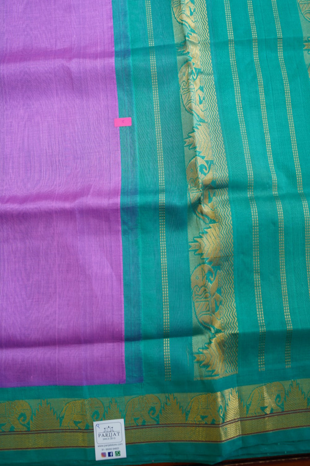 Kanchi Handloom Silk Cotton Saree PC13274