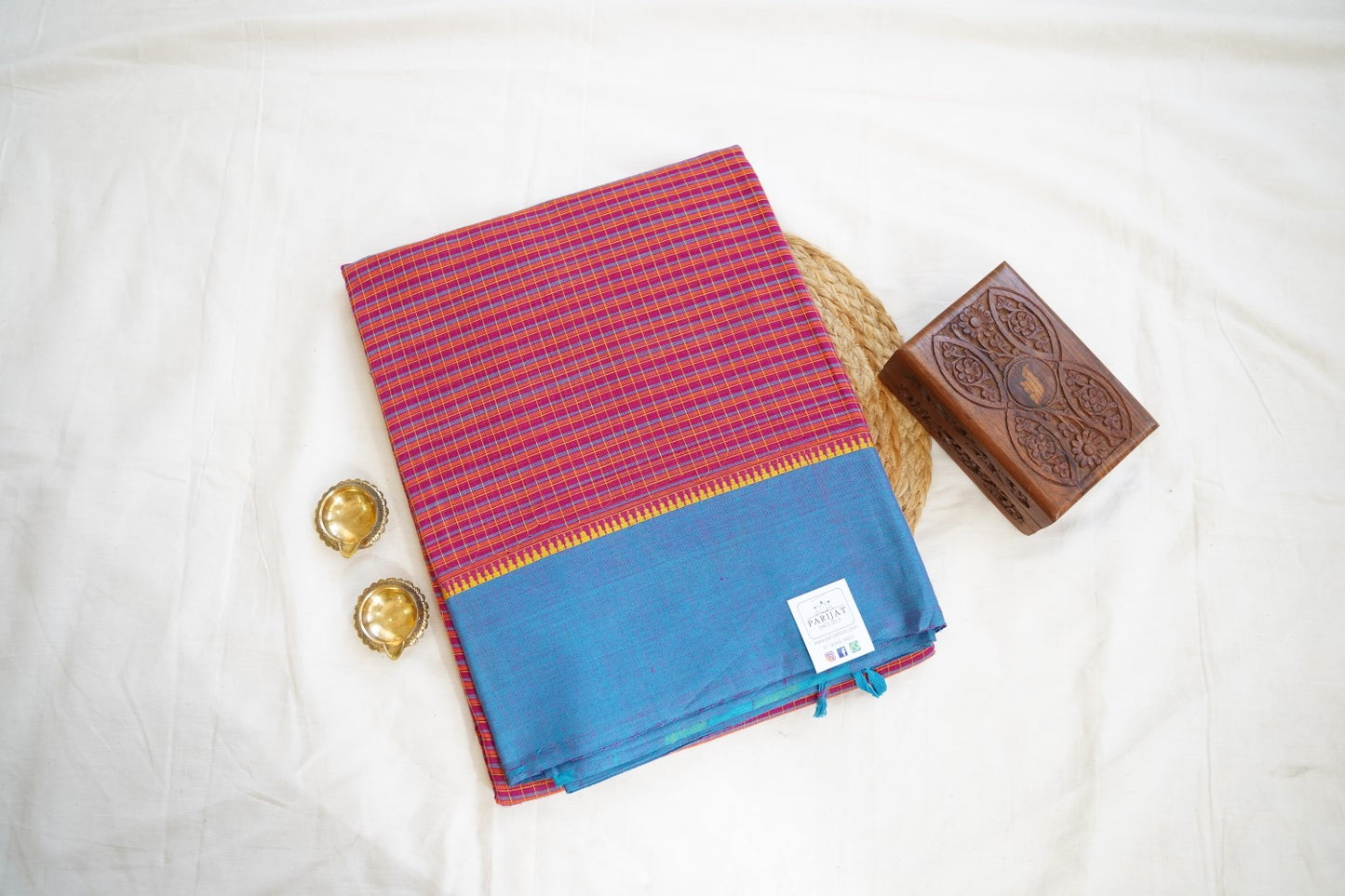 Handloom Cotton Saree PC14227