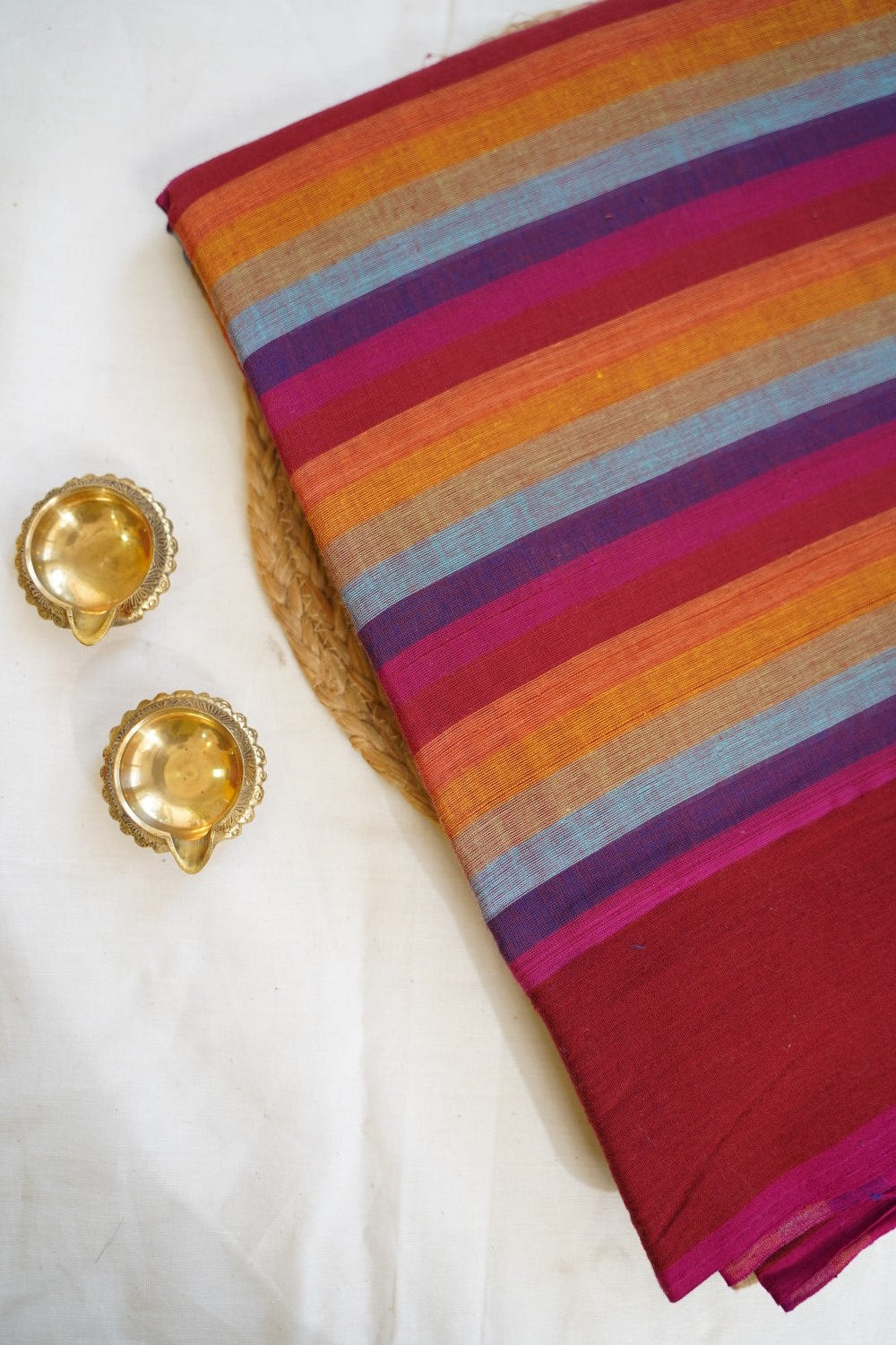 Handloom Cotton Saree PC14224