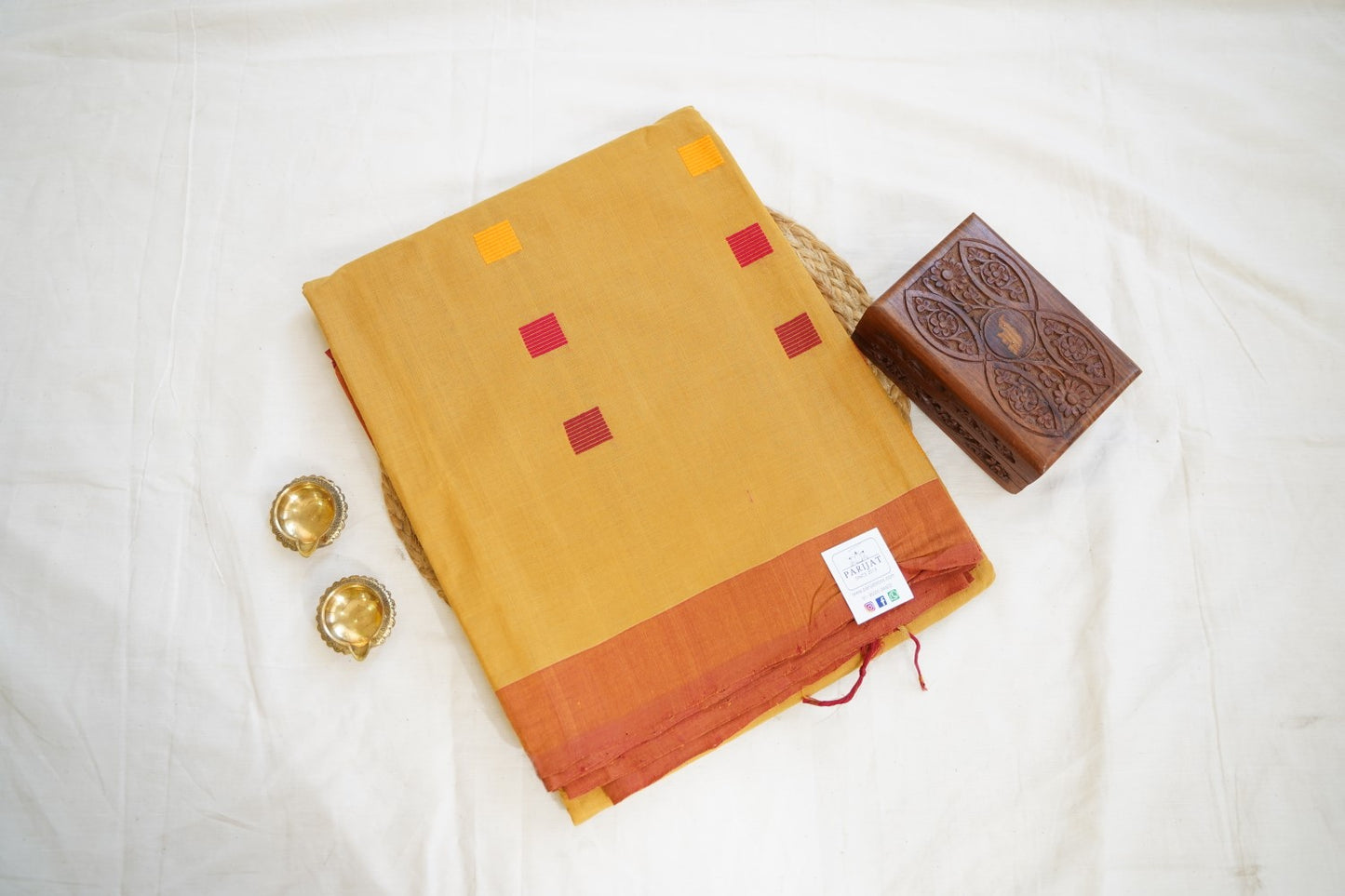 Handloom Cotton Saree PC14223