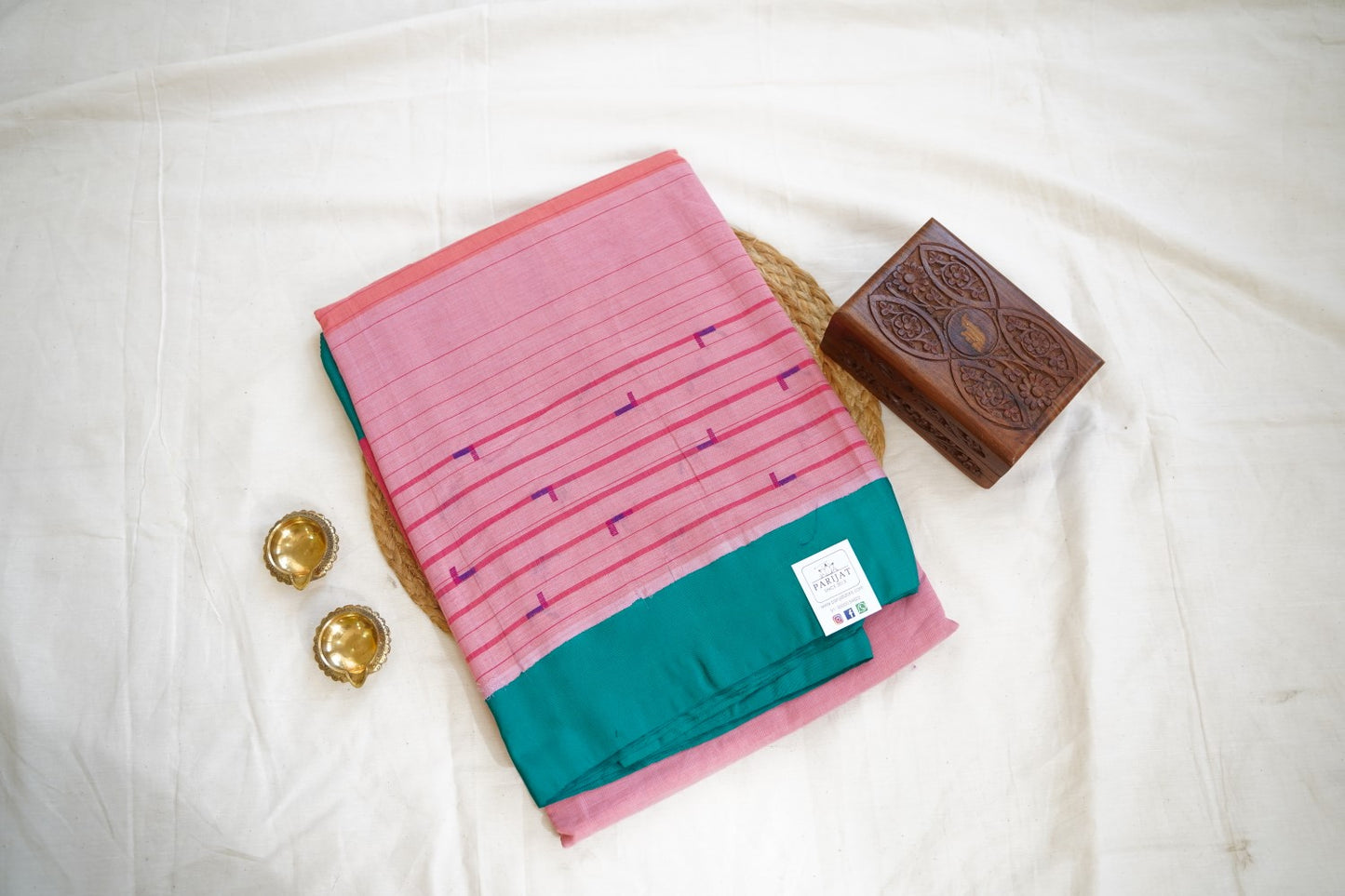 Handloom Cotton Saree PC14218