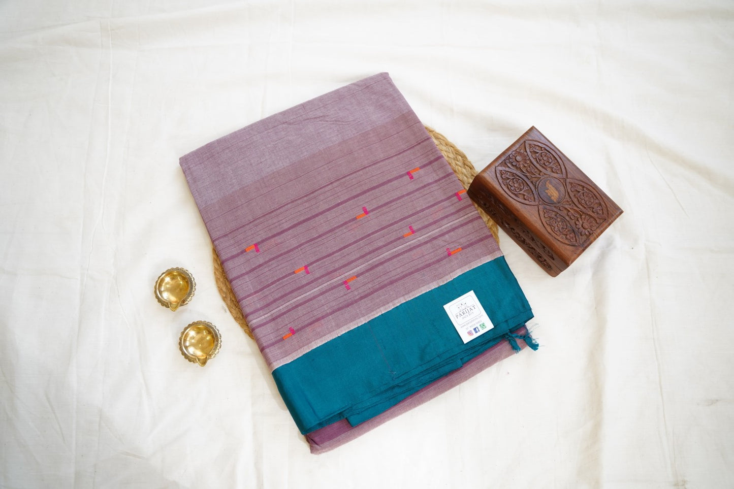 Handloom Cotton Saree PC14216