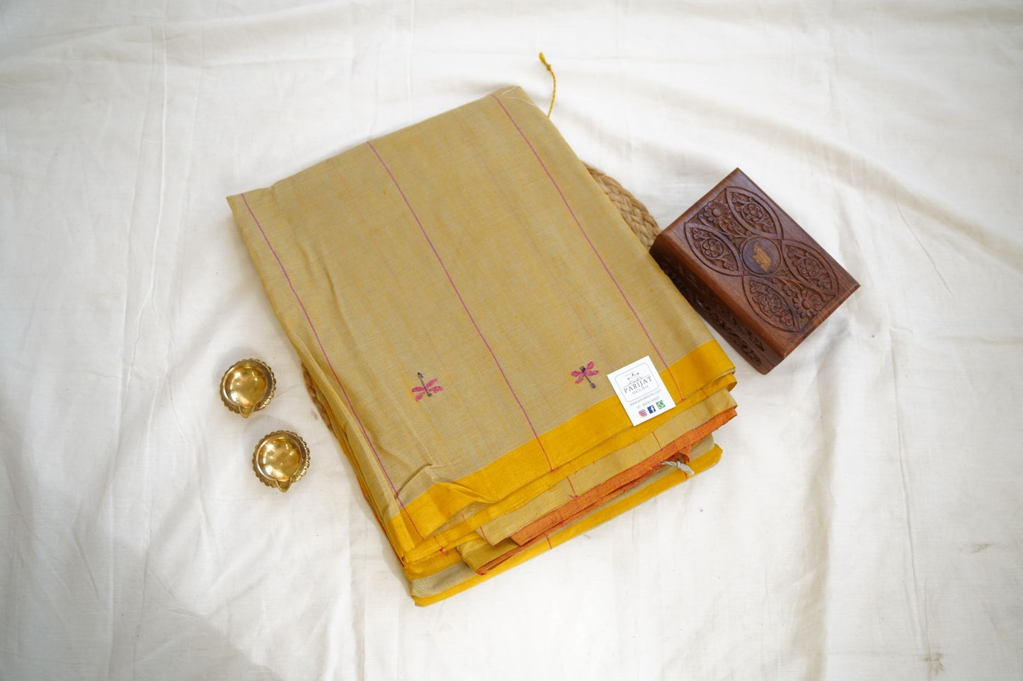Handloom Cotton Saree PC14215