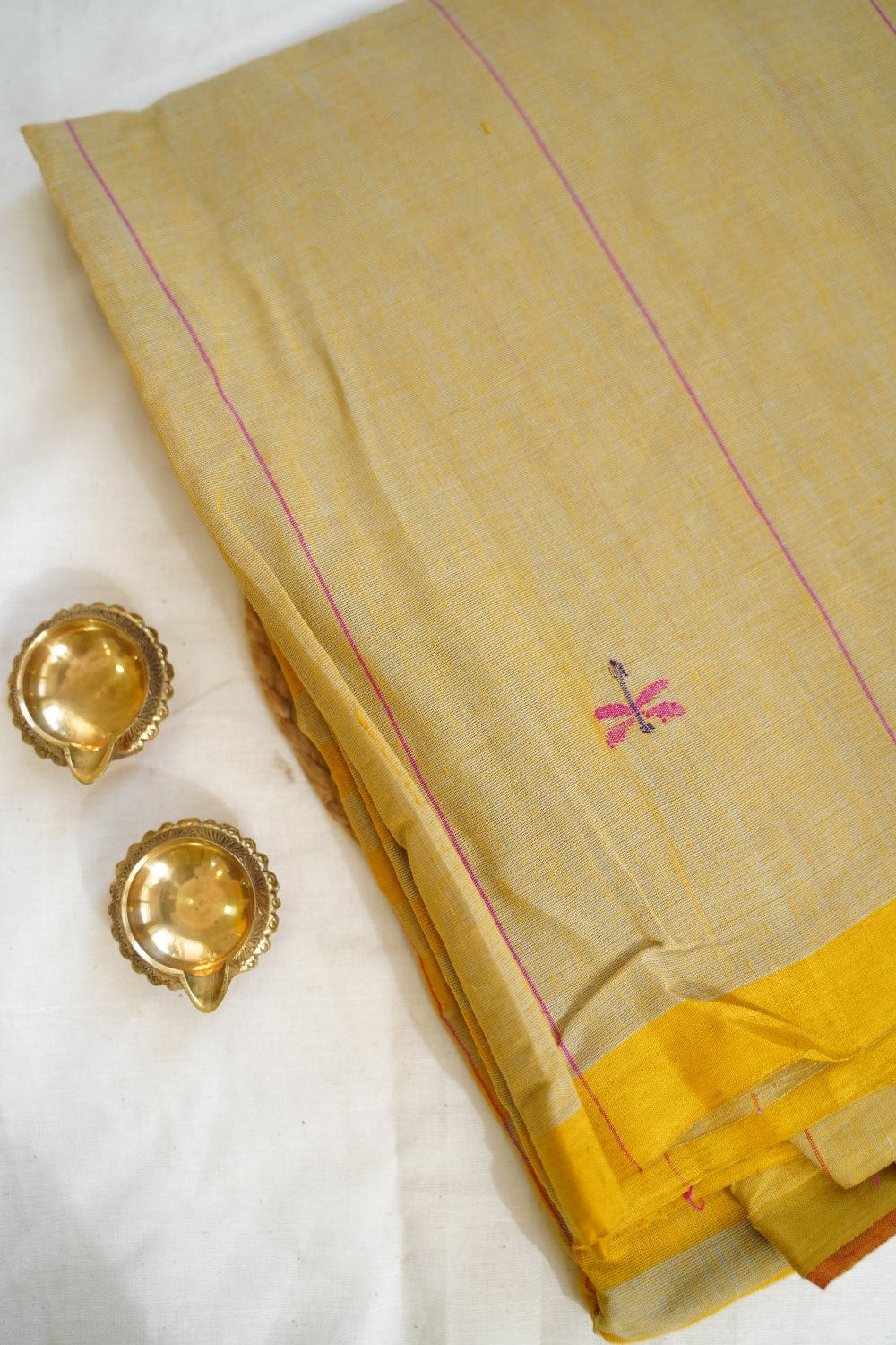 Handloom Cotton Saree PC14215