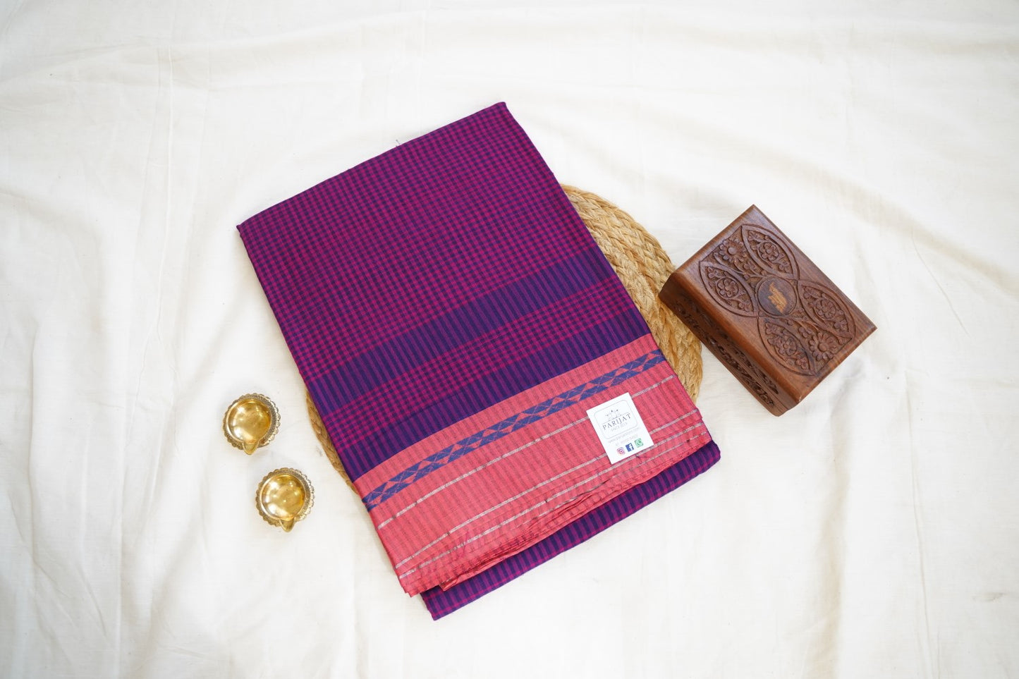 Handloom Cotton Saree PC14213