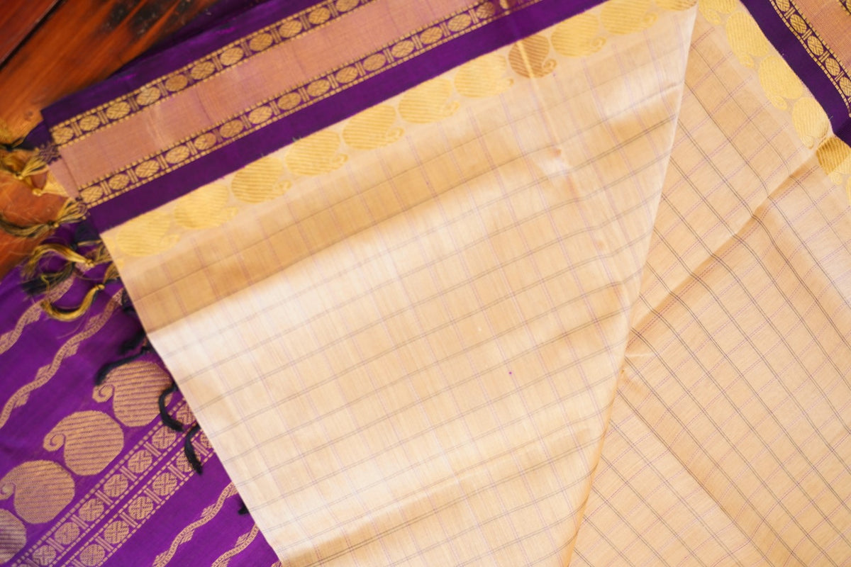 Kanchi Handloom Silk Cotton Saree PC17827