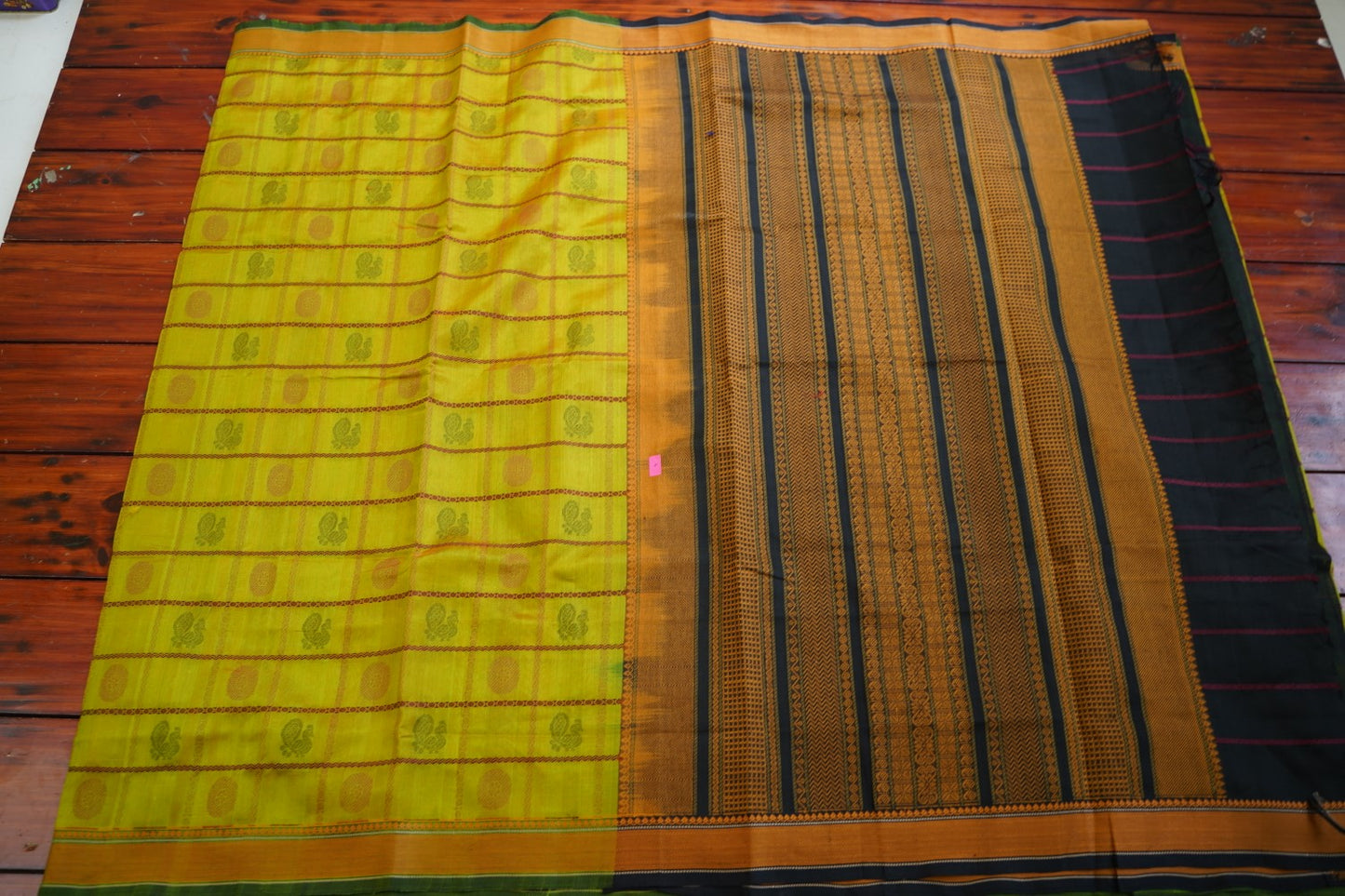 Kanchi Handloom Silk Cotton Saree PC13311