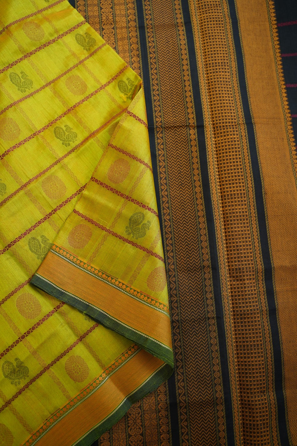 Kanchi Handloom Silk Cotton Saree PC13311