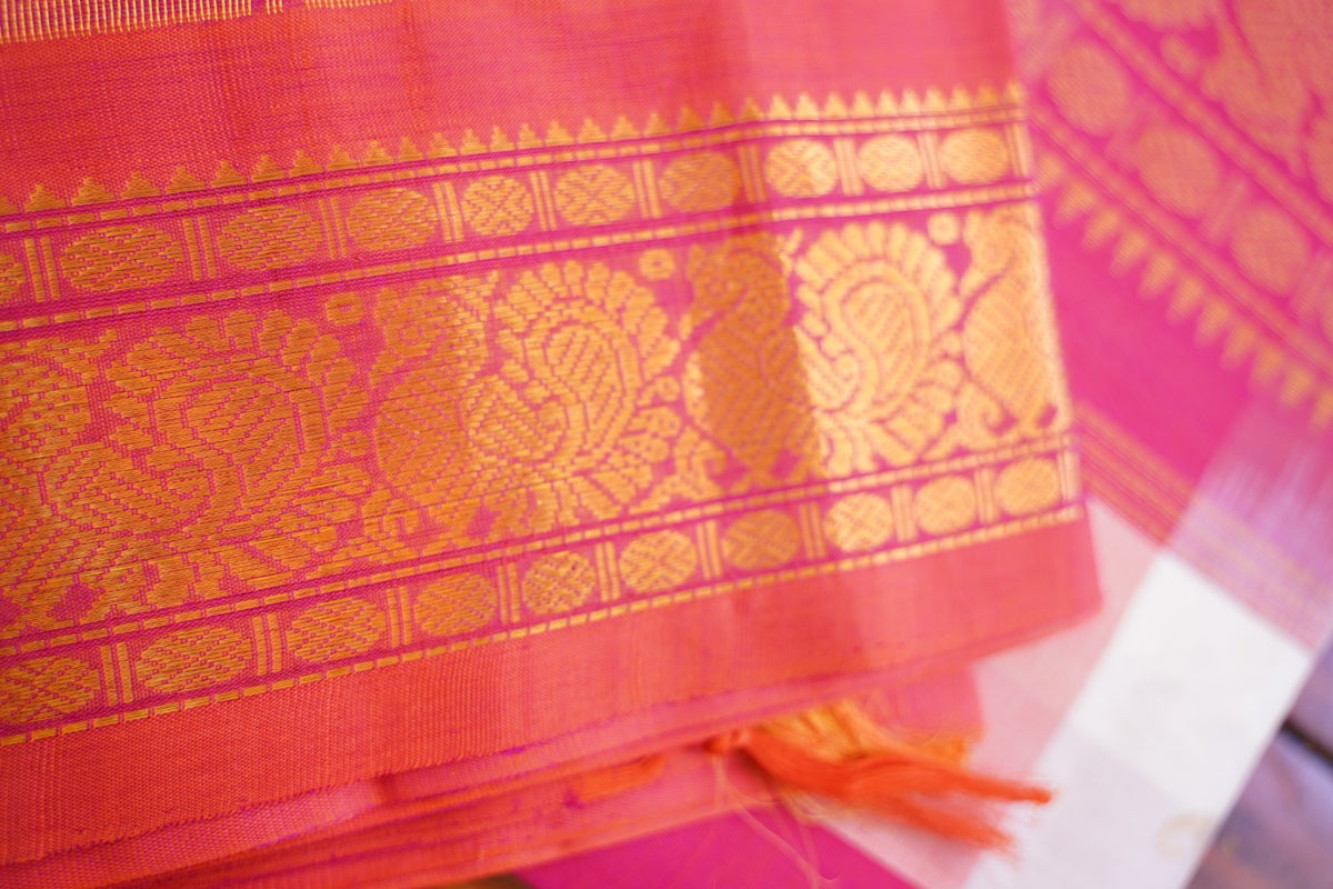 Kanchi Handloom Silk Cotton Saree PC17806