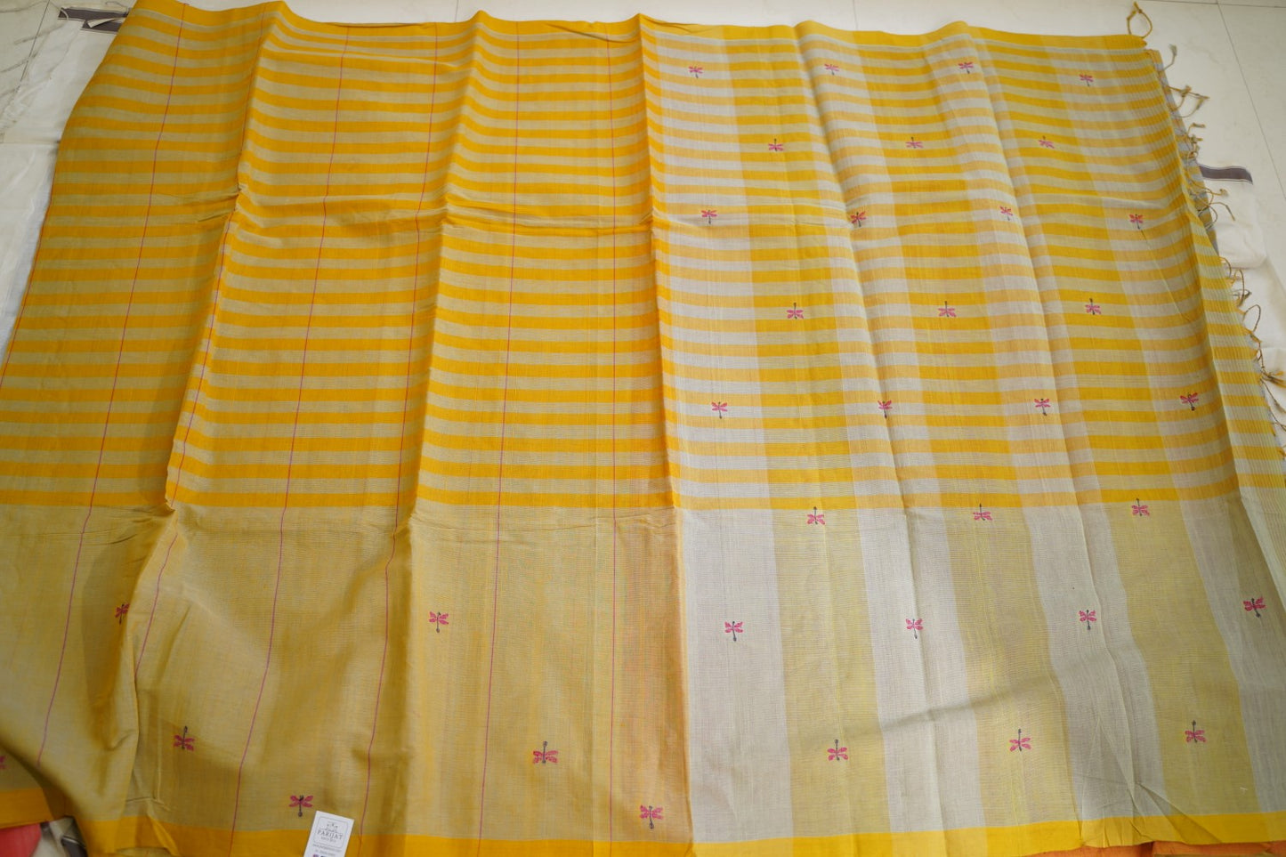 Handloom Cotton Saree PC14215