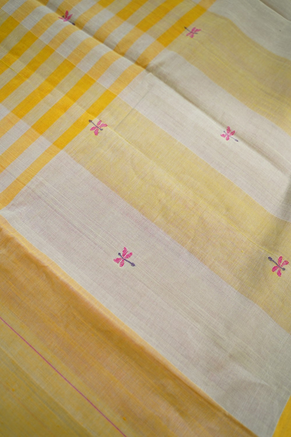 Handloom Cotton Saree PC14215