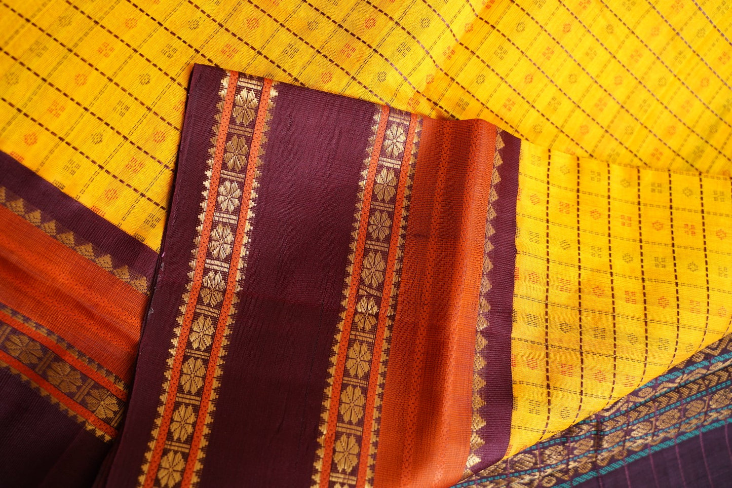 Kanchi Handloom Silk Cotton Saree-PC15725