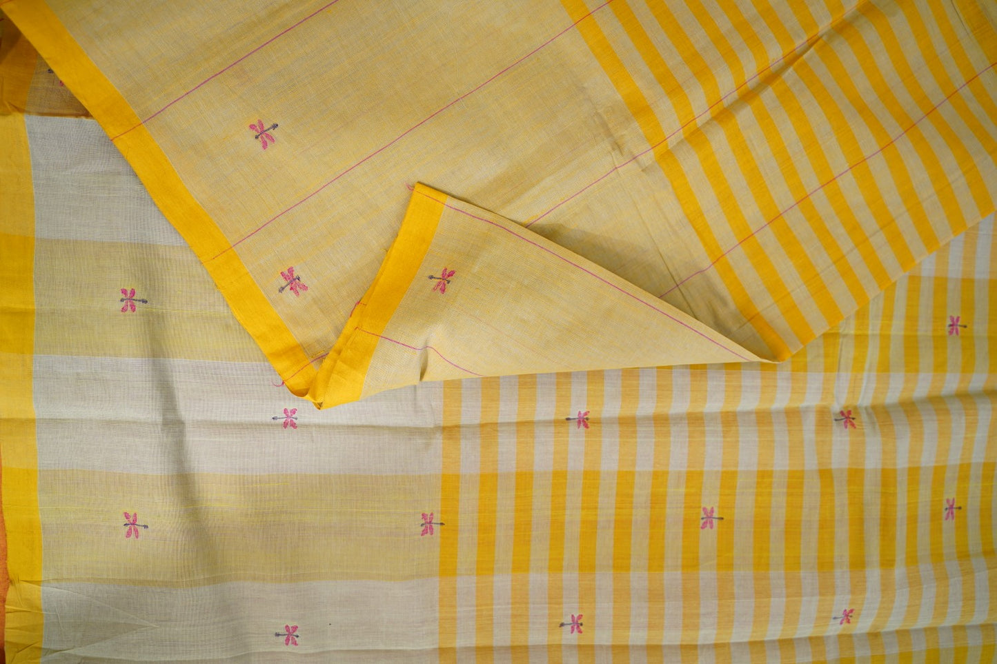 Handloom Cotton Saree PC14215