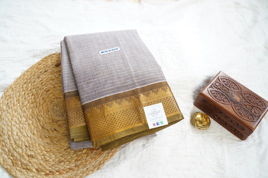 Chettinad handloom Cotton Saree PC15813