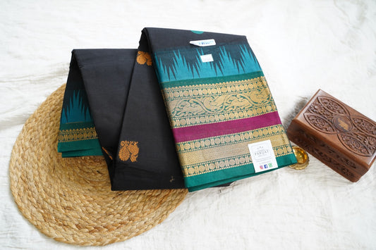 Chettinad handloom Cotton Saree PC15796
