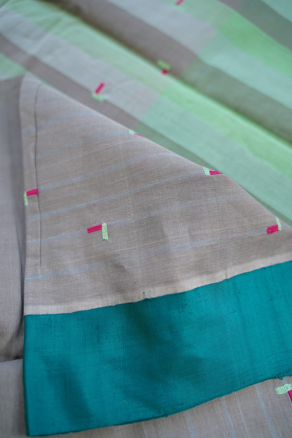 Handloom Cotton Saree PC14217