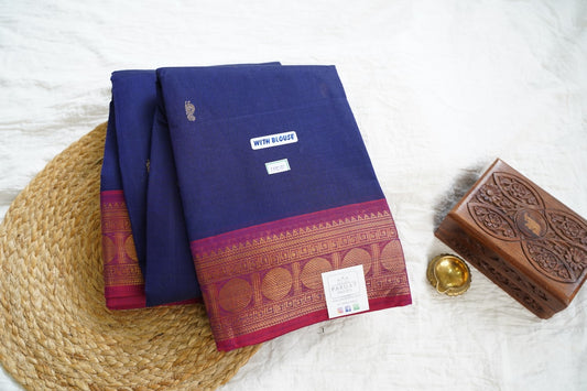 Chettinad handloom Cotton Saree PC15799