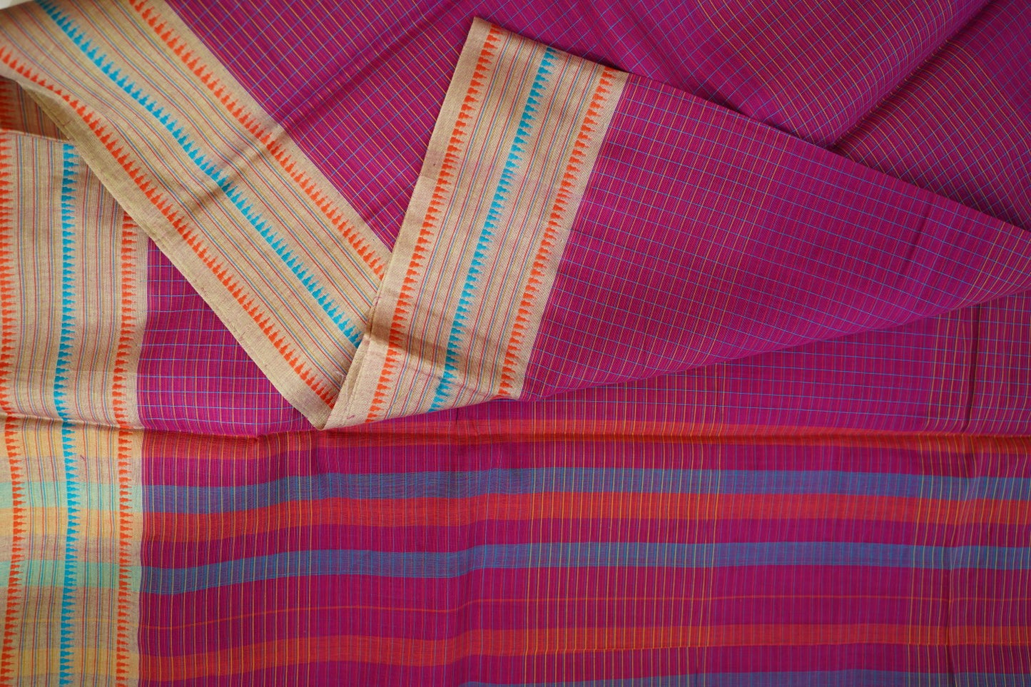 Handloom Cotton Saree PC14220