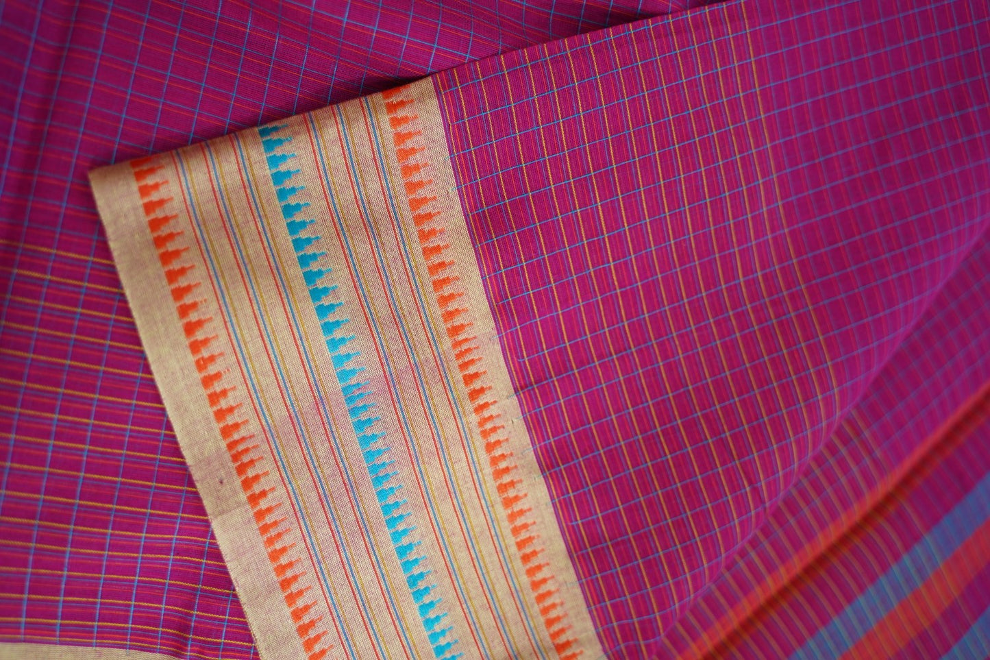 Handloom Cotton Saree PC14220