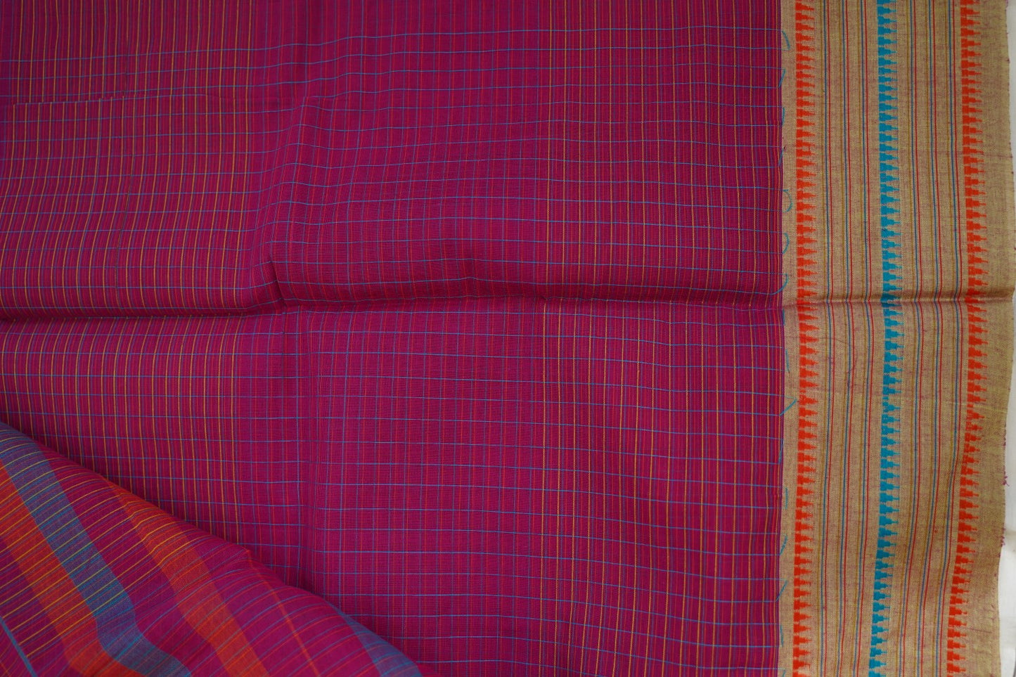 Handloom Cotton Saree PC14220