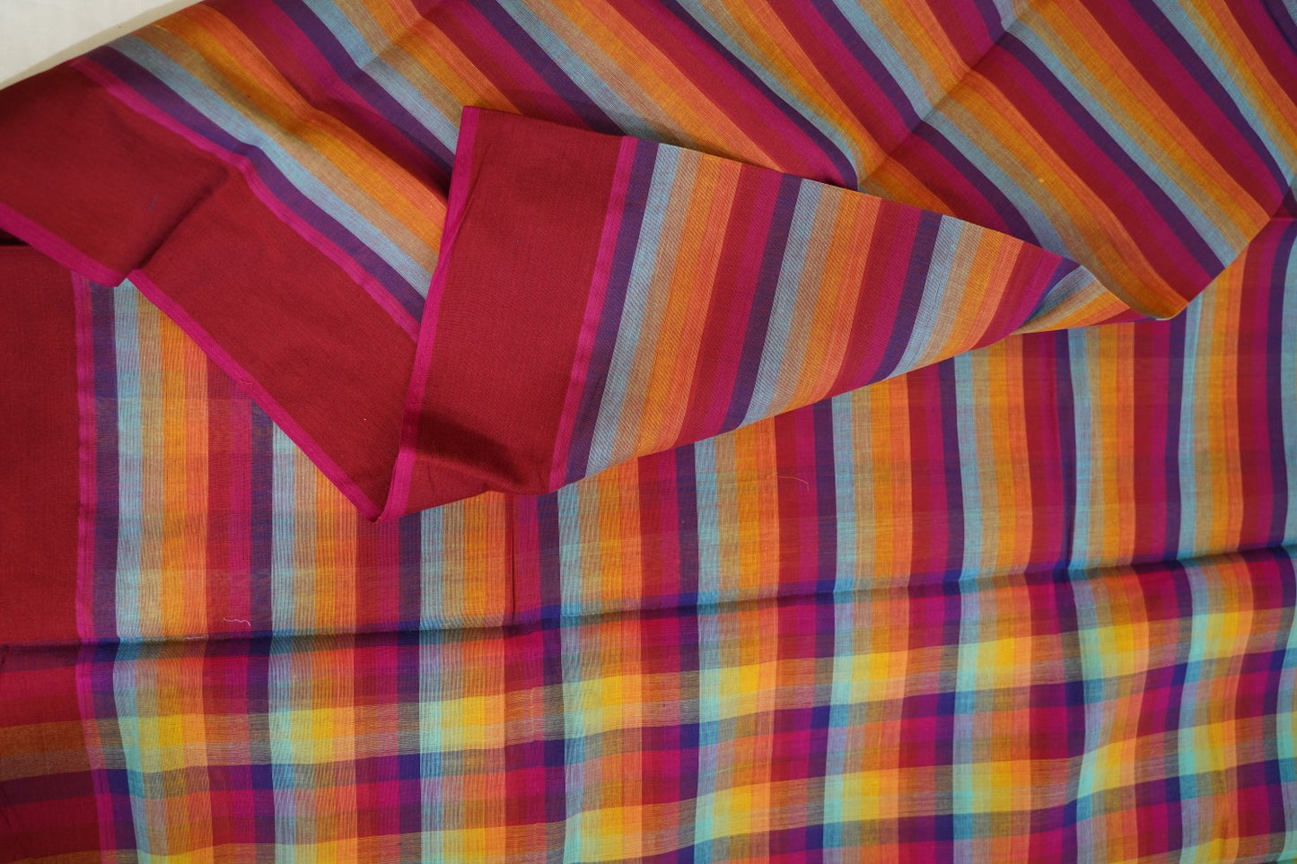 Handloom Cotton Saree PC14224
